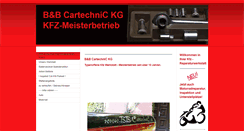 Desktop Screenshot of bb-cartechnic.de