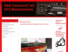 Tablet Screenshot of bb-cartechnic.de